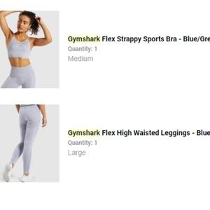 Gymshark Set
